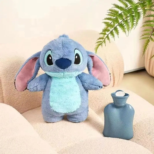 Stitch de Lilo y Stitch con Bolsa de Agua Caliente - 30 cm