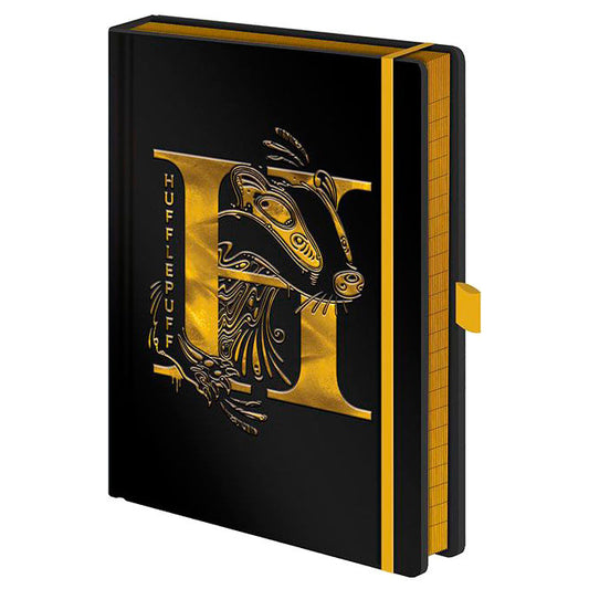 Cuaderno A5 premium Hufflepuff Harry Potter_1