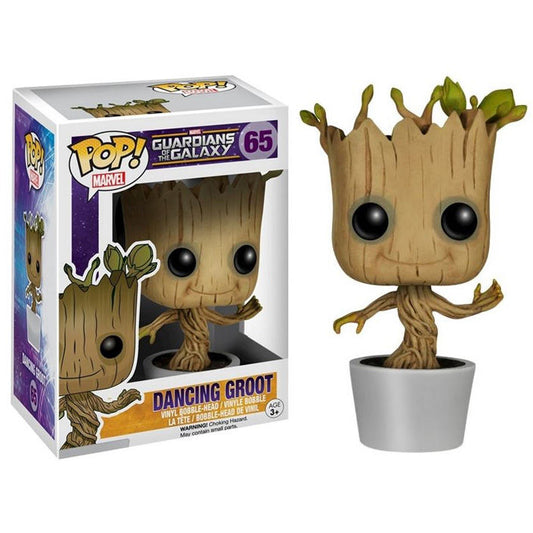 Funko POP figura Marvel Guardianes de la Galaxia Dancing Groot_1