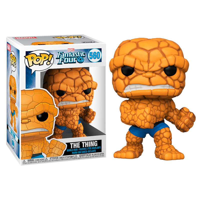 Funko POP figura Marvel Los 4 Fantasticos The Thing_1