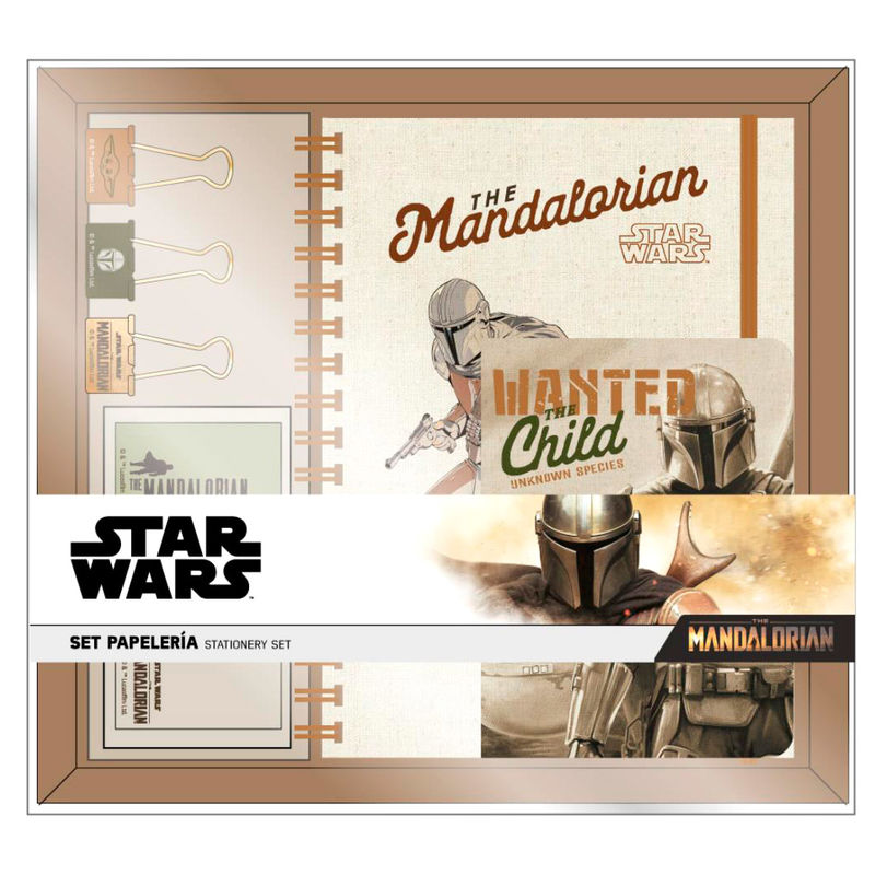 Set papeleria Yoda Child The Mandalorian Star Wars_1