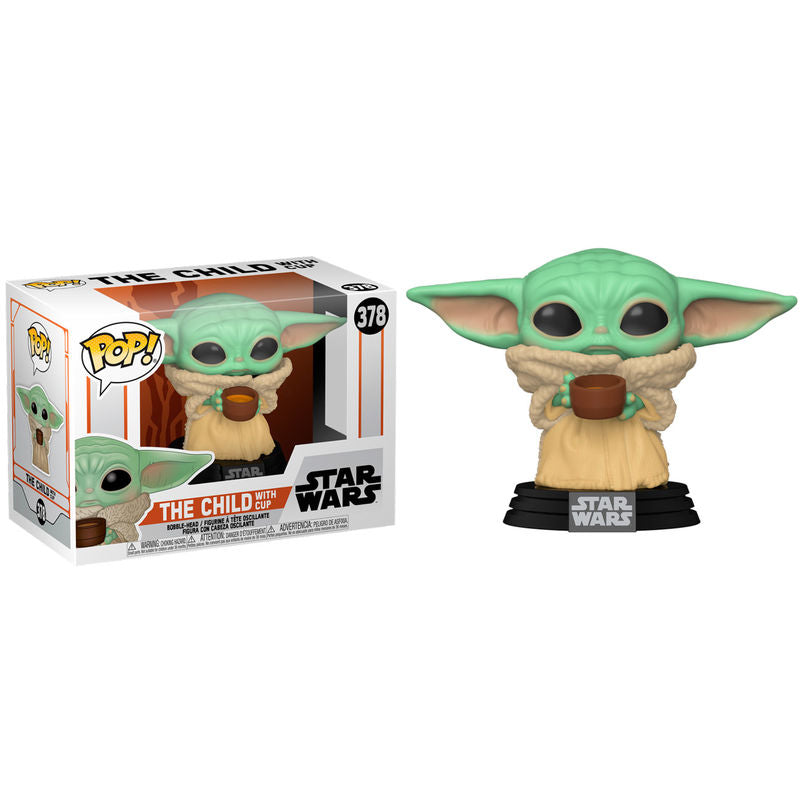 Funko POP Star Wars Mandalorian The Child with Cup_1