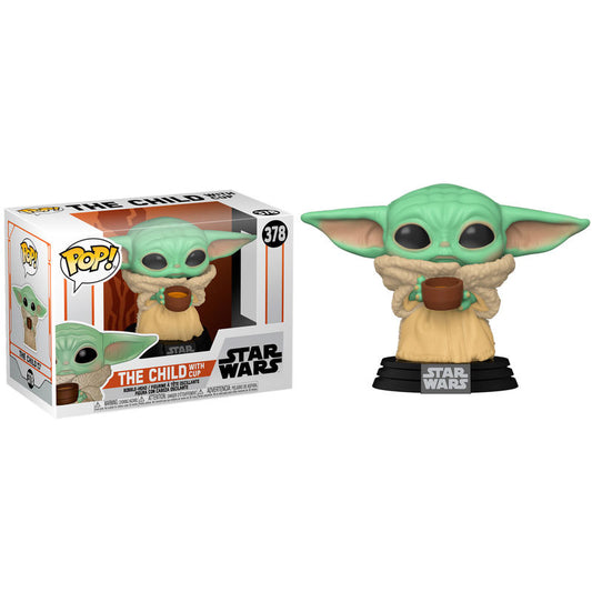 Funko POP Star Wars Mandalorian The Child with Cup_1