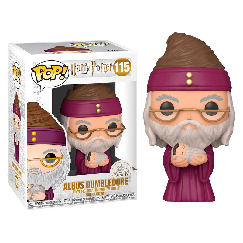 Funko POP figura Harry Potter Dumbledore with Baby Harry_1