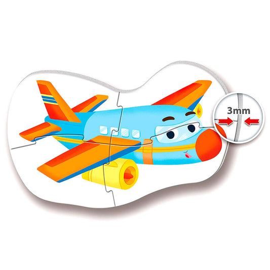 Puzle My First Puzle Means of Transport 3-6-9-12pzs_1