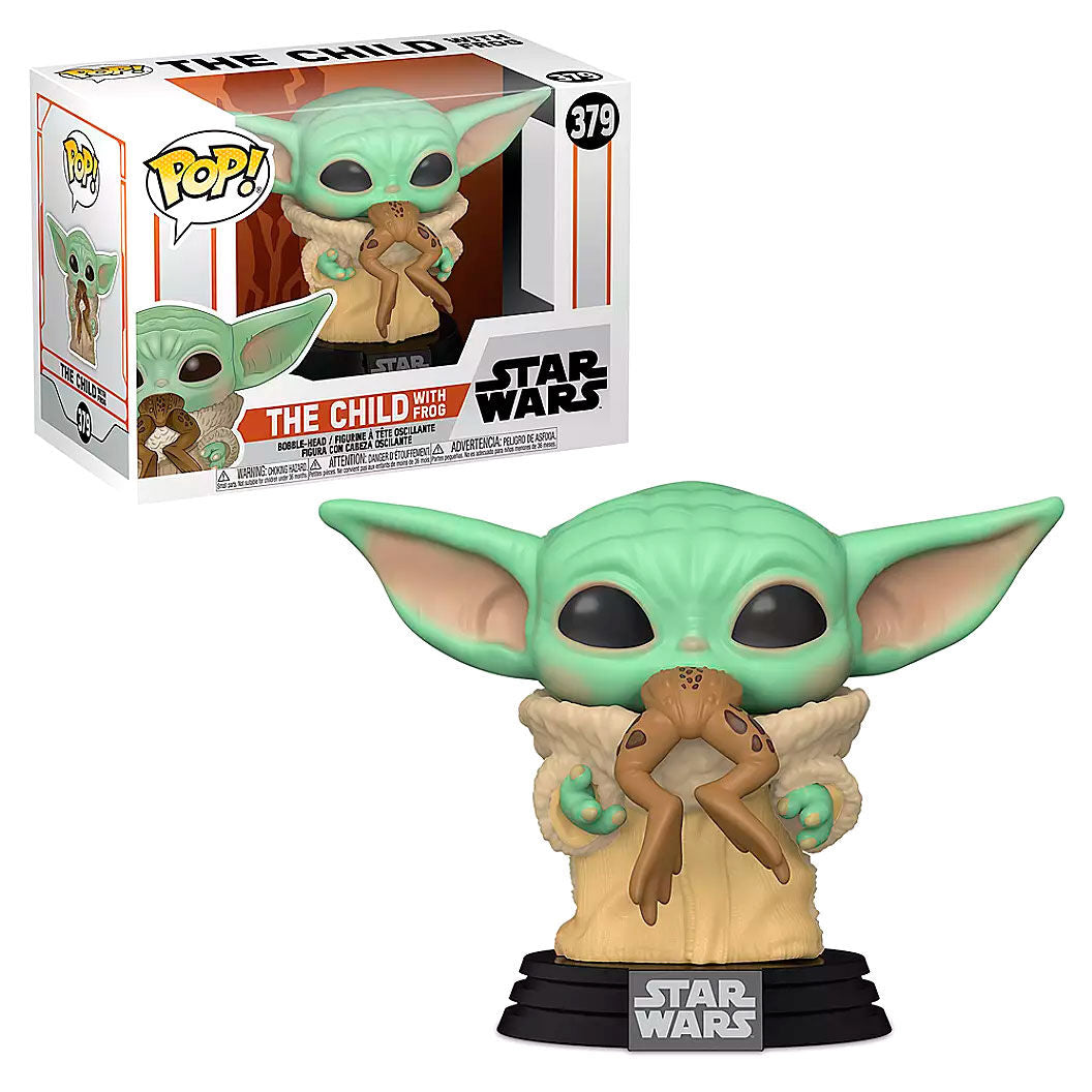 Funko POP Star Wars Mandalorian The Child with Frog_1