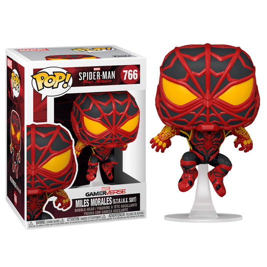 Funko POP figura Marvel Spiderman Miles Morales S.T.R.I.K.E. Suit_1