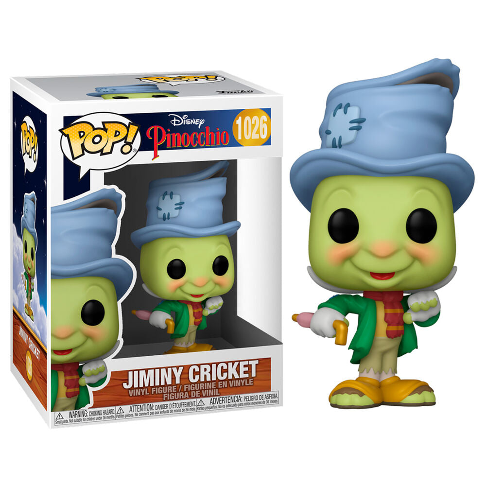 Funko POP figura Disney Pinocho Street Jiminy Cricket_1