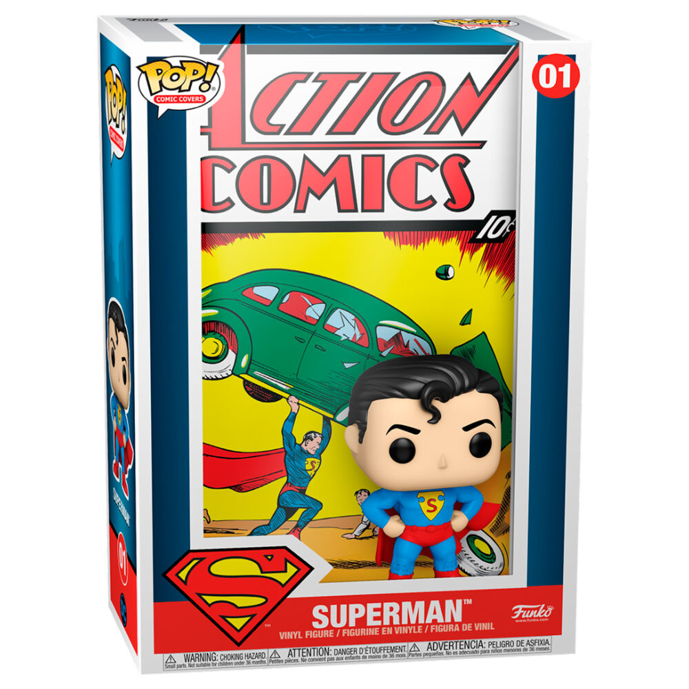 Figura POP Comic Cover DC Superman Action Comic_1