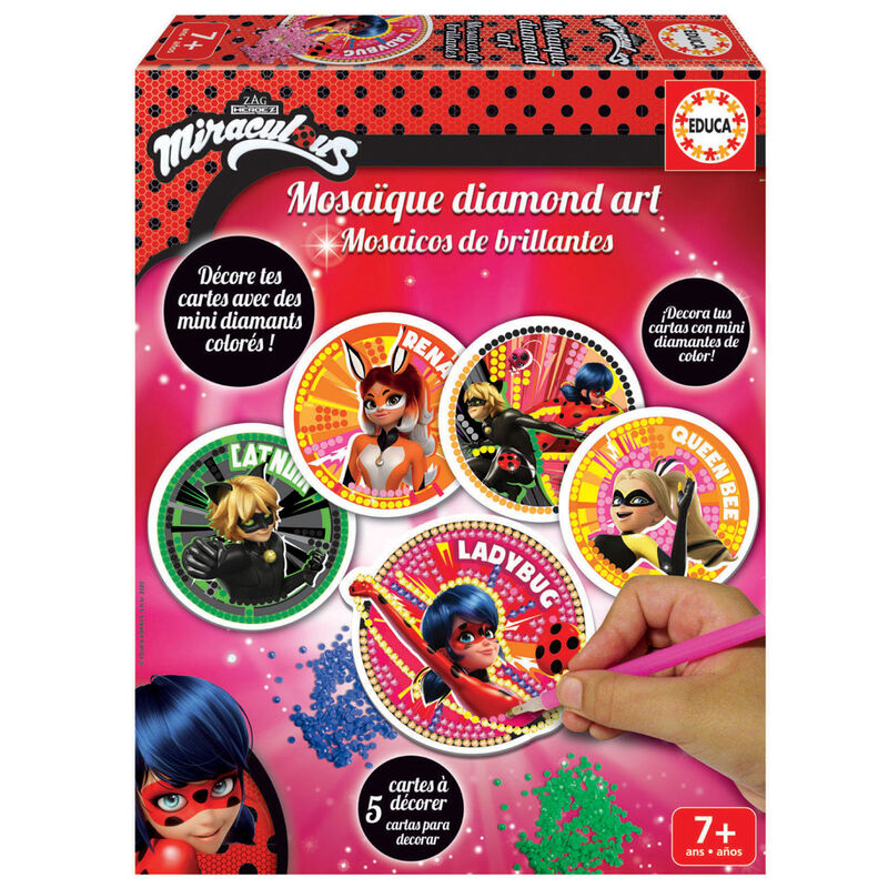 Mosaicos de Brillantes Prodigiosa Ladybug_1