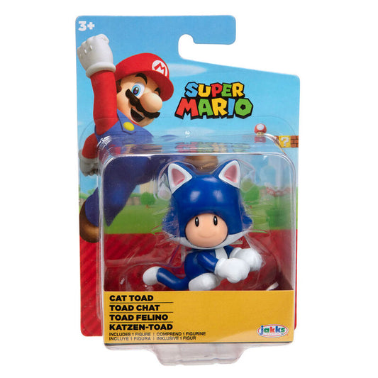 Figura Toad Felino Super Mario Nintendo 6,5cm_1