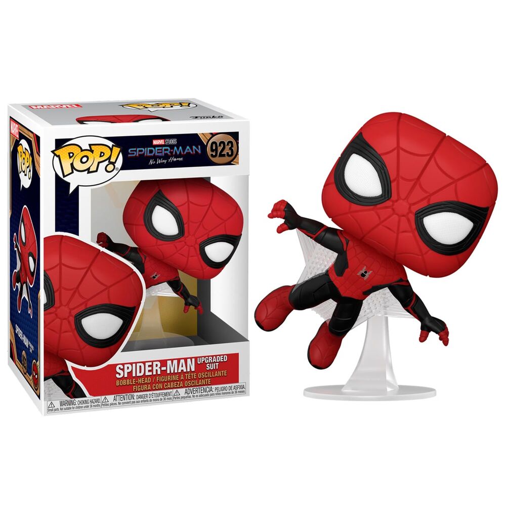 Funko POP figura Marvel Spiderman No Way Home Spiderman Upgraded Suit_1
