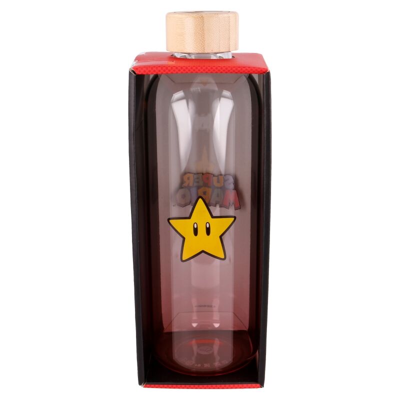 Botella cristal Super Mario Bros Nintendo 1030ml_1