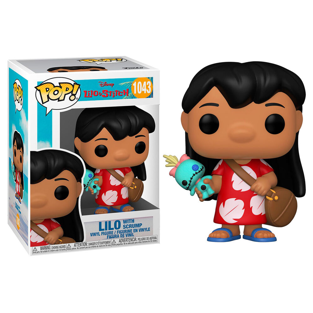 Funko POP figura Disney Lilo and Stitch Lilo with Scrump_1