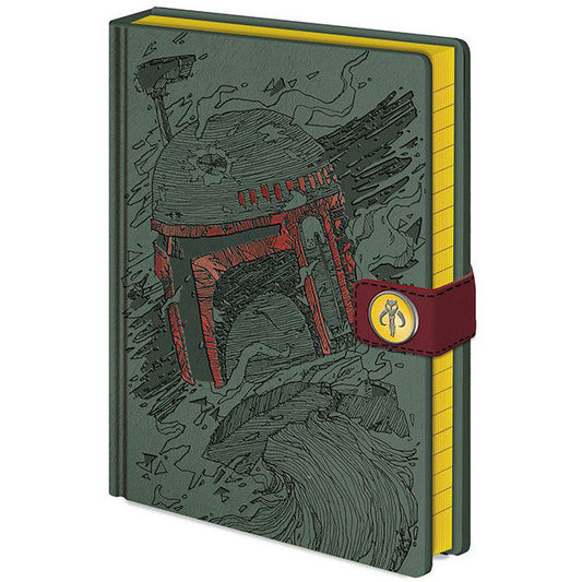 Cuaderno A5 premium Boba Fett Star Wars_1