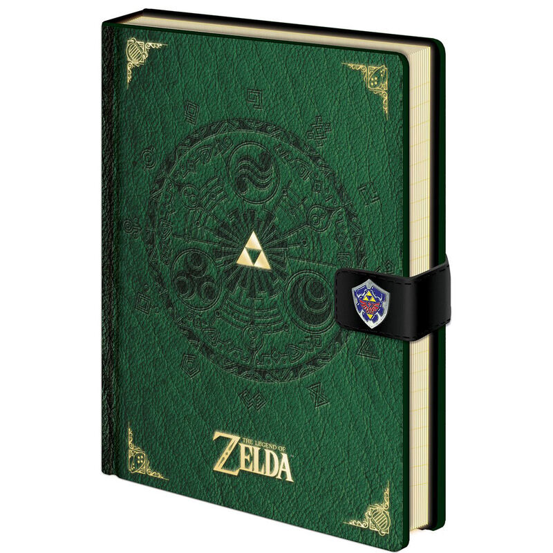 Cuaderno A5 premium Triforce The Legend of Zelda_1