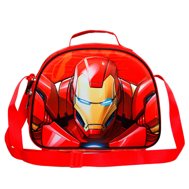 Bolsa portameriendas 3D Stark Iron Man Marvel_1