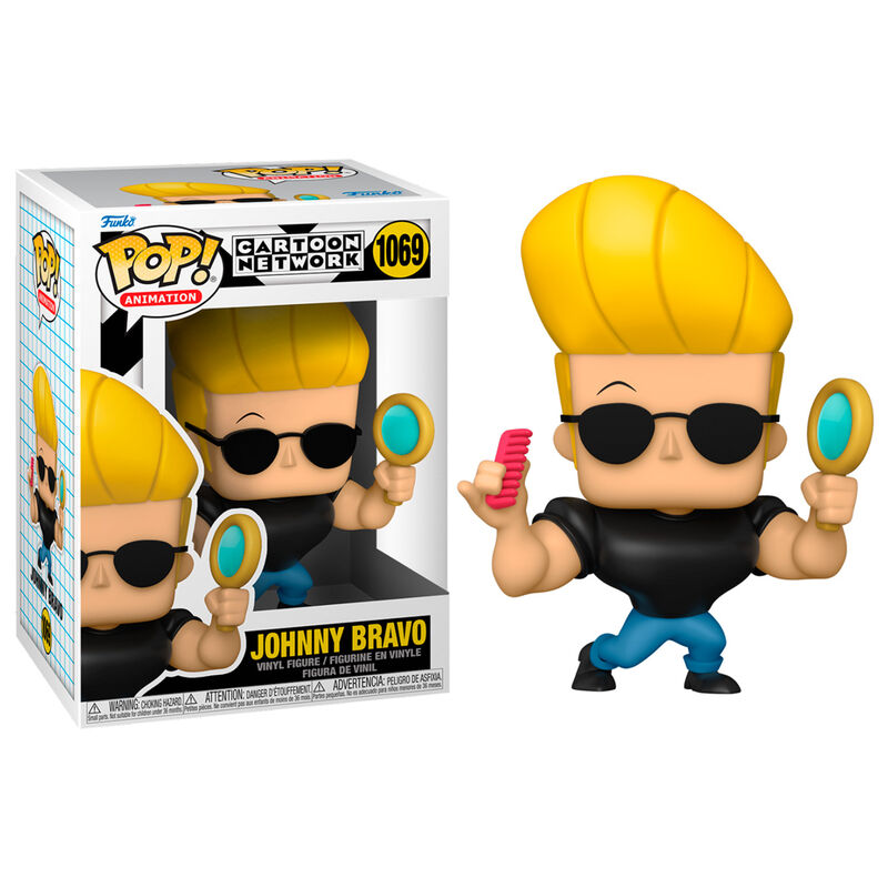 Funko POP figura Cartoon Network Johnny Bravo - Johnny with Mirror and Comb_1