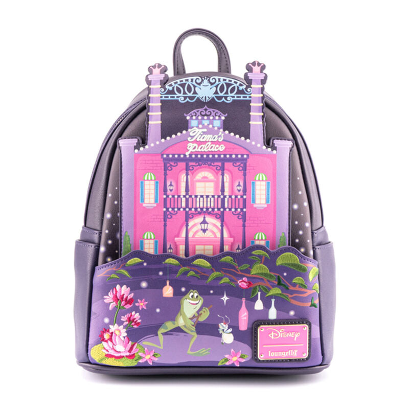 Mochila The Frog Tiana Princess Palace Disney Loungefly 26cm_1