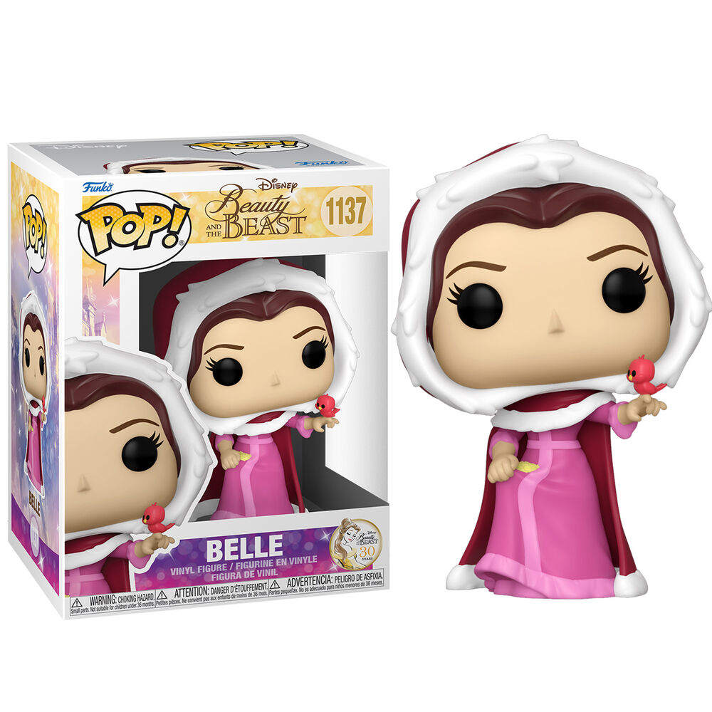 Funko POP figura Disney La Bella y la Bestia Winter Belle_1
