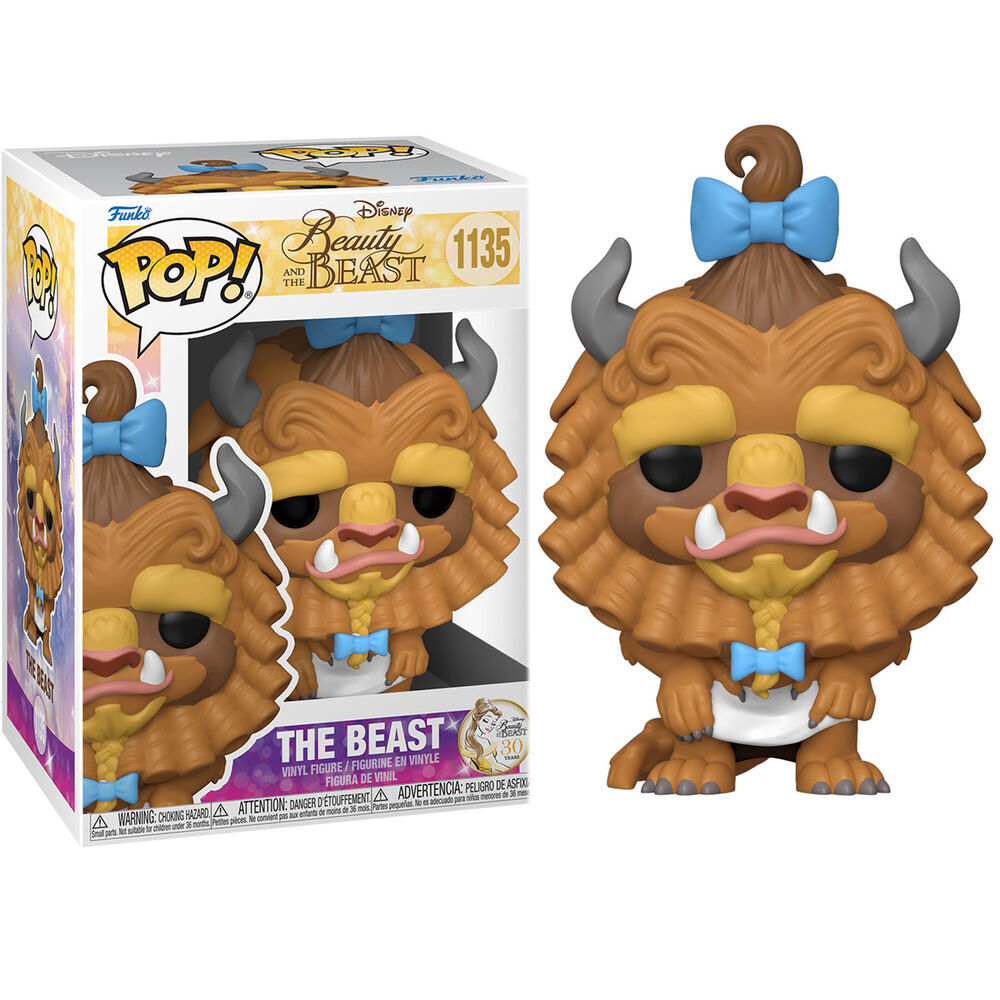 Funko POP figura Disney La Bella y la Bestia Beast with Curls_1