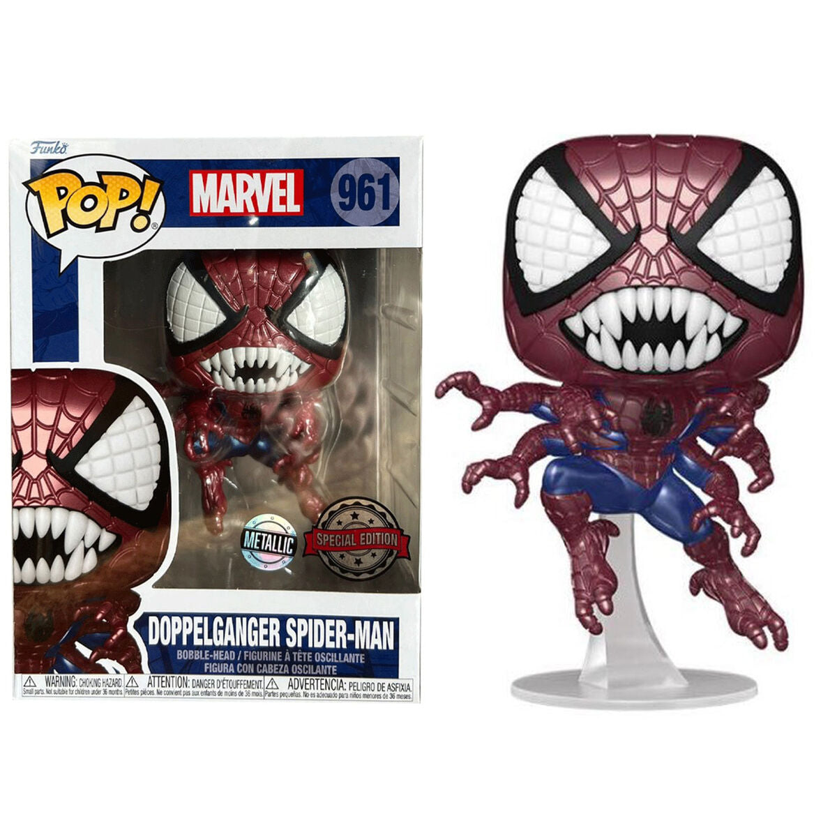 Figura POP Marvel Doppelganger Spiderman Exclusive_1