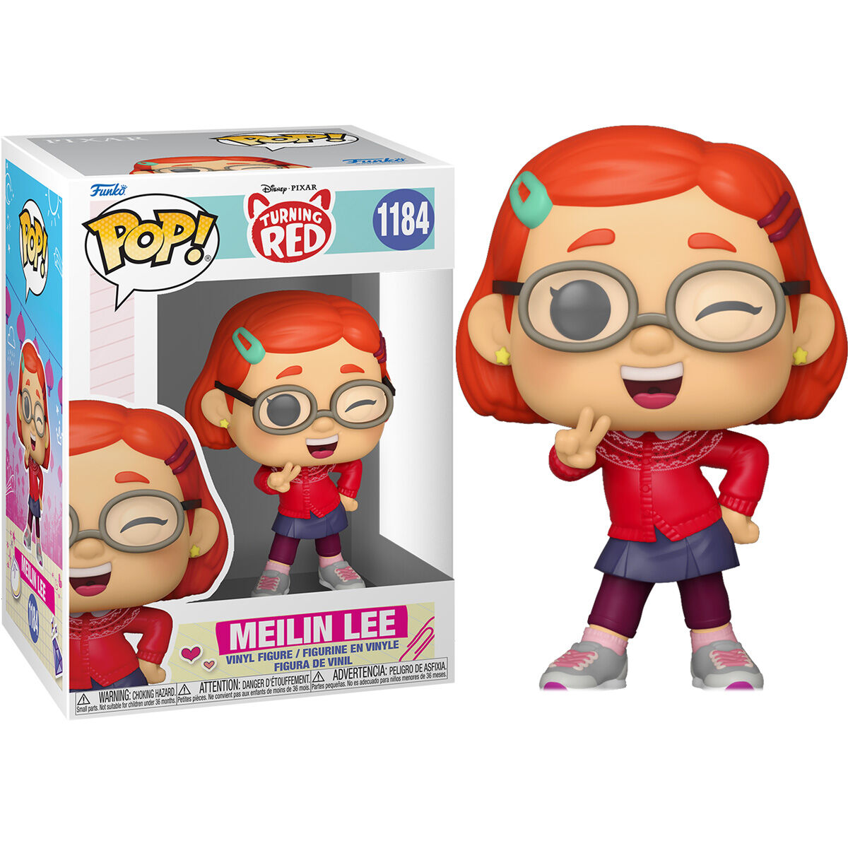 Funko POP figura Disney Pixar Turning Red Meilin Lee_1