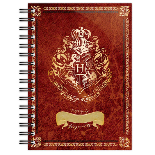 Cuaderno A5 Hogwarts Harry Potter_1