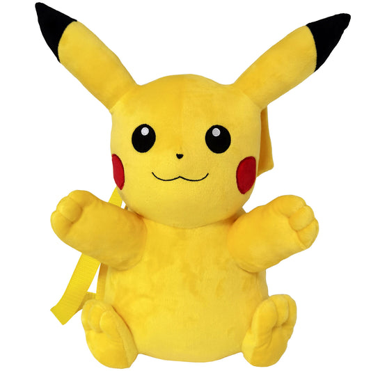 Mochila Peluche Pikachu Pokemon 36cm_1
