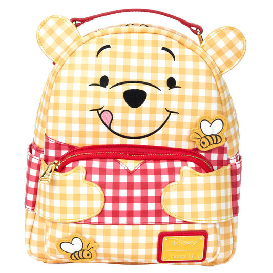 Mochila Gingham Winnie the Pooh Disney Loungefly 25cm_1