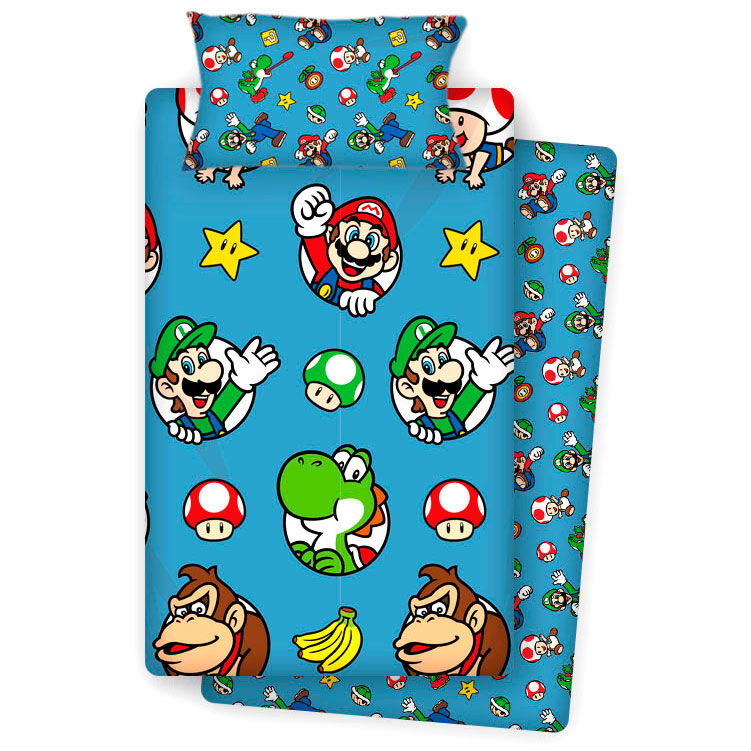 Juego sabanas Super Mario Bros 90cm_1
