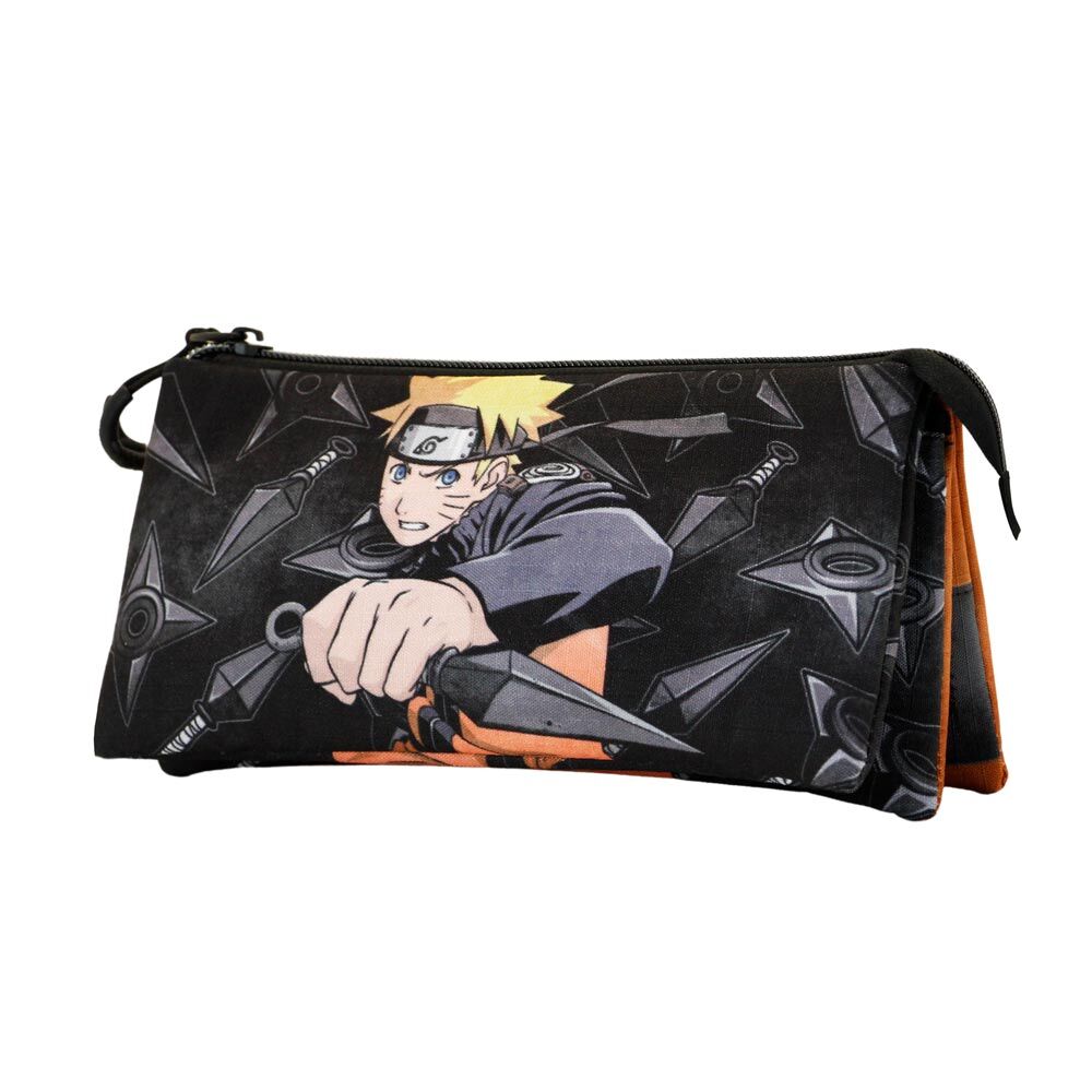 Estuche Uzumaki Naruto Shippuden triple_1