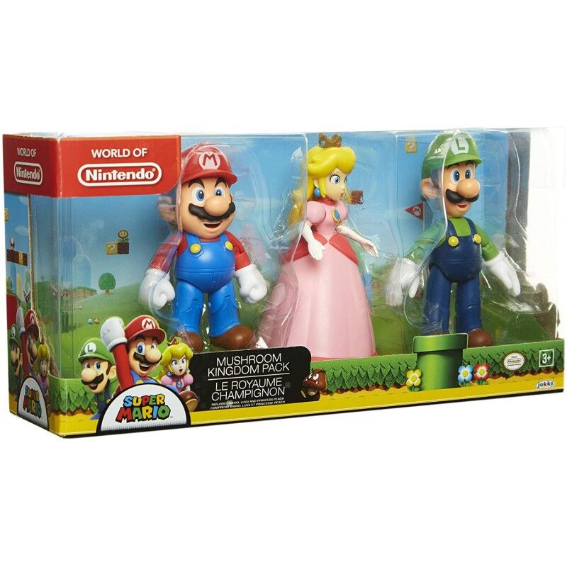 Set 3 figuras Super Mario Bros 10cm_1