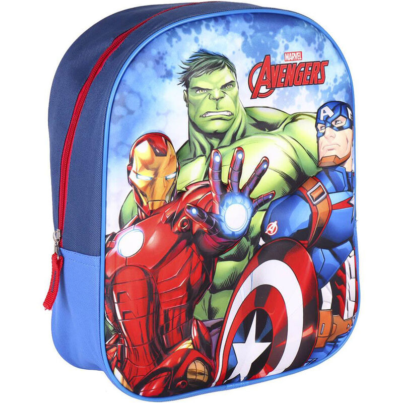 Mochila 3D Los Vengadores Avengers Marvel 31cm_1