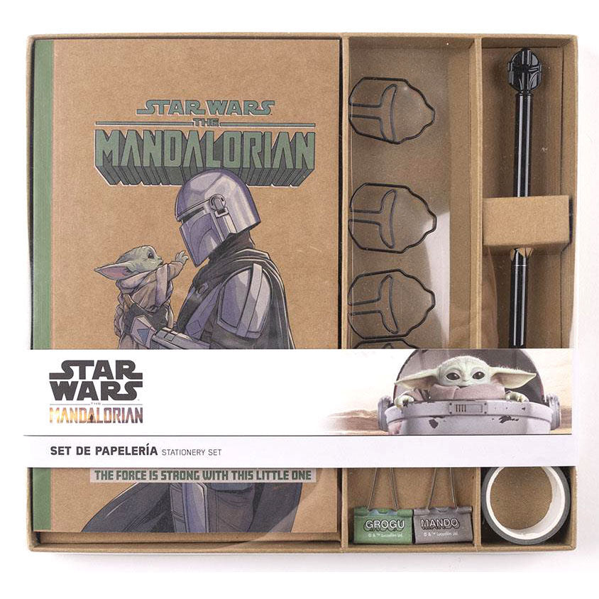 Set papeleria The Mandalorian Star Wars_1
