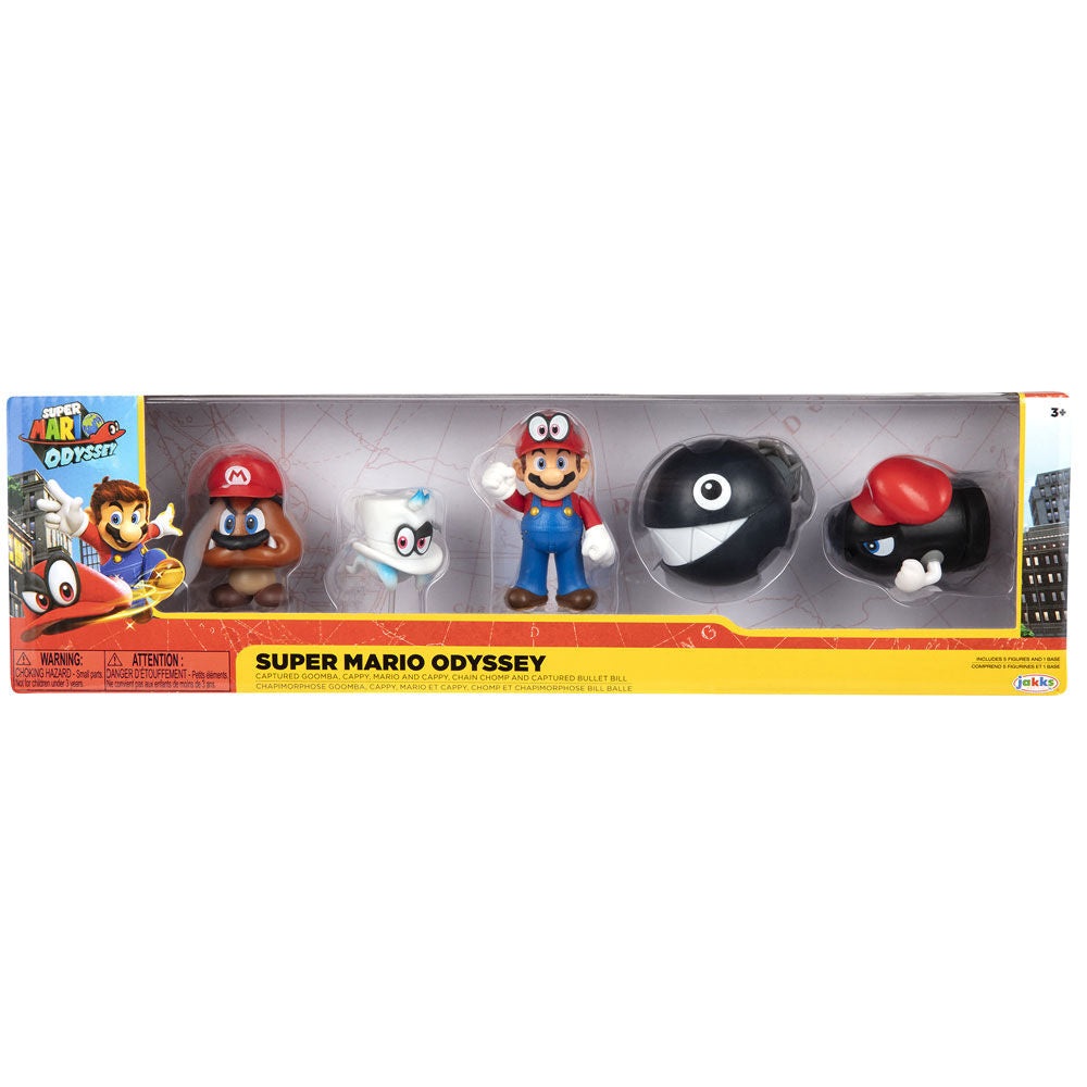 Set 5 figuras Super Mario Bros 6,5cm_1