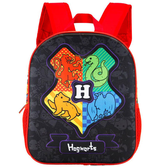 Mochila 3D Hogwarts Harry Potter 31cm_1