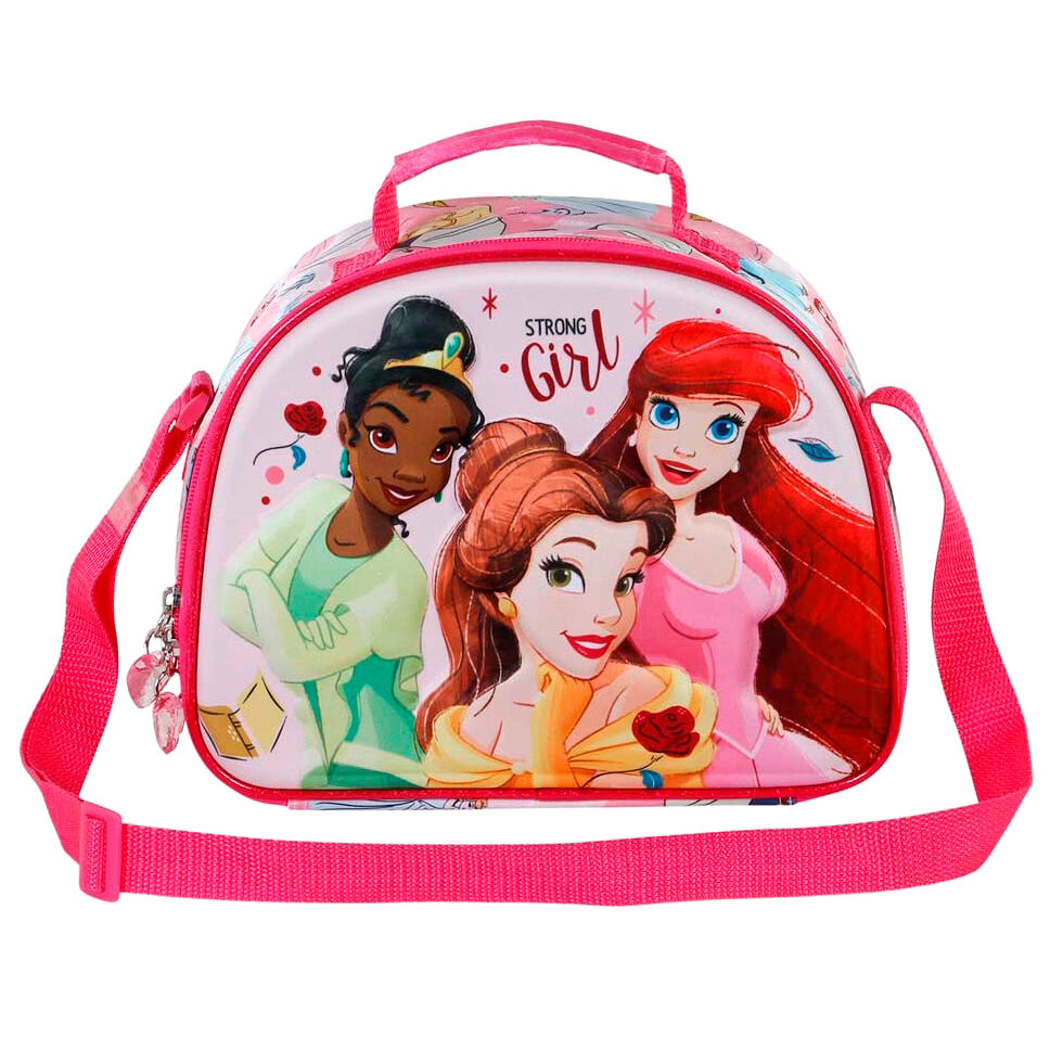 Bolsa portameriendas 3D Strong Princesas Disney_1