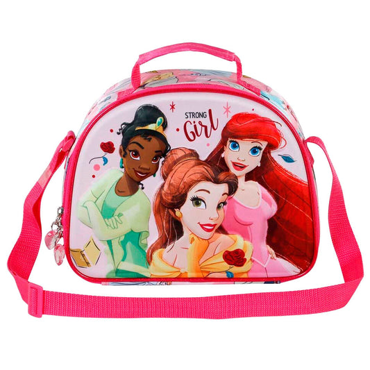 Bolsa portameriendas 3D Strong Princesas Disney_1