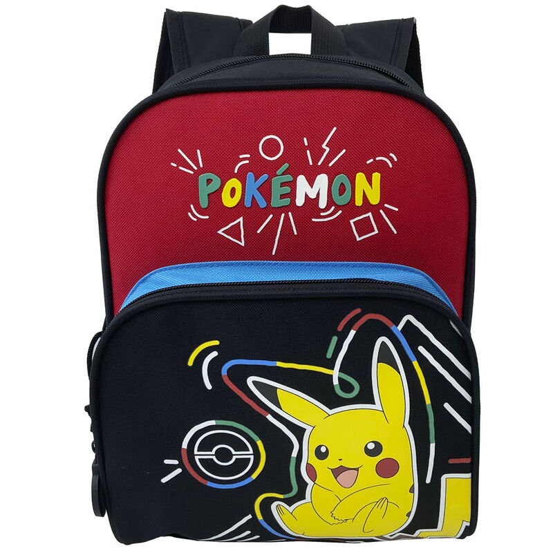 Mochila Pikachu Pokemon 30cm_1