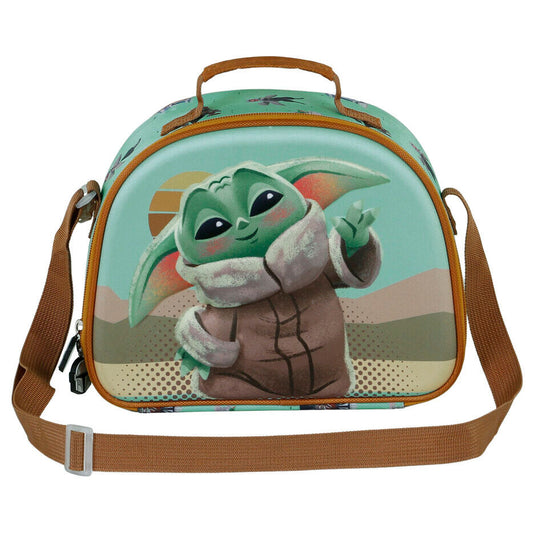 Bolsa portameriendas 3D Say Hi Grogu The Mandalorian Star Wars_1