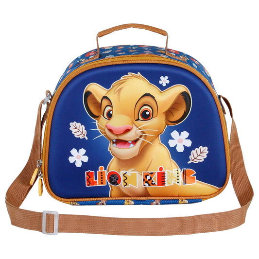 Bolsa portameriendas 3D Little Face El Rey Leon Disney_1