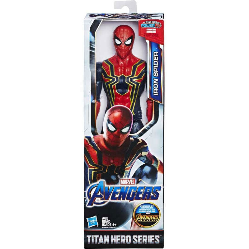 Figura Titan Hero Iron Spider Vengadores Avengers Marvel 30cm_1