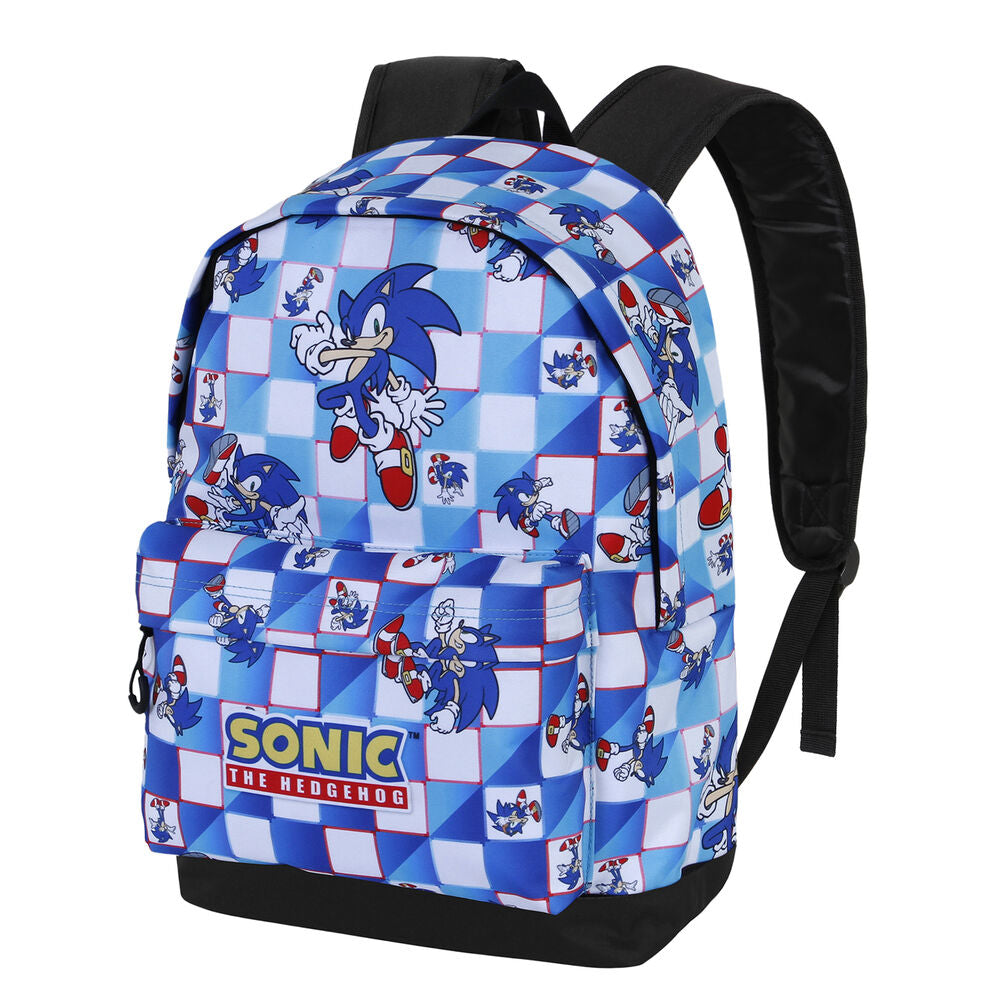 Mochila Blue Lay Sonic The Hedgehog 41cm_1