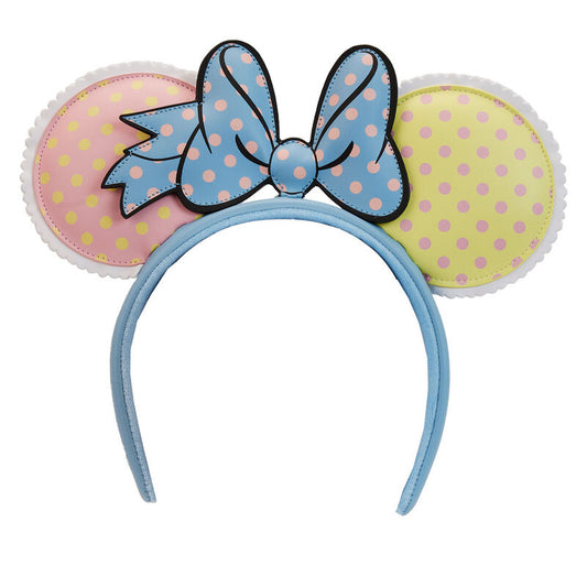 Diadema orejas Pastel Polka Dot Minnie Mouse Disney_1