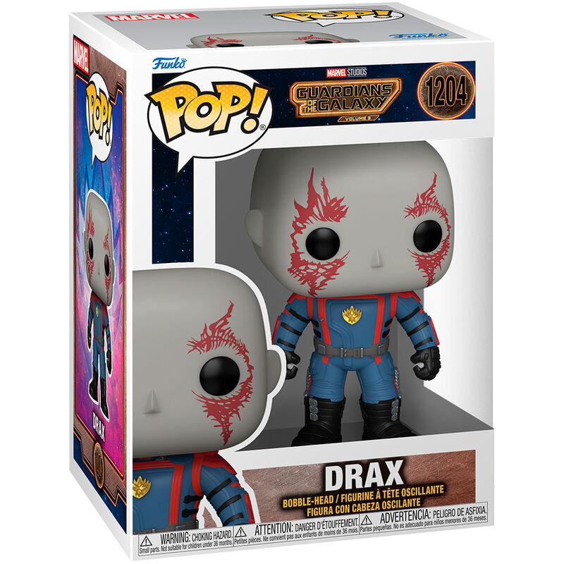 Funko POP figura Marvel Guardianes de la Galaxia 3 Drax_1