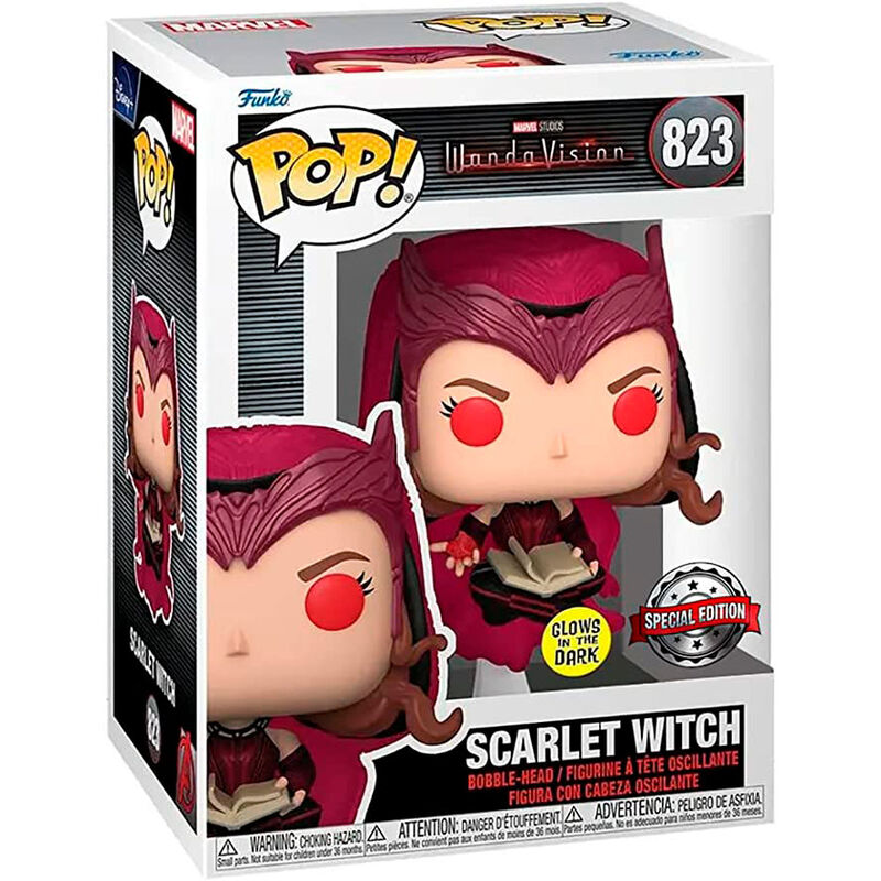 Figura POP Marvel Wanda Vision Scarlet Witch Exclusive_1