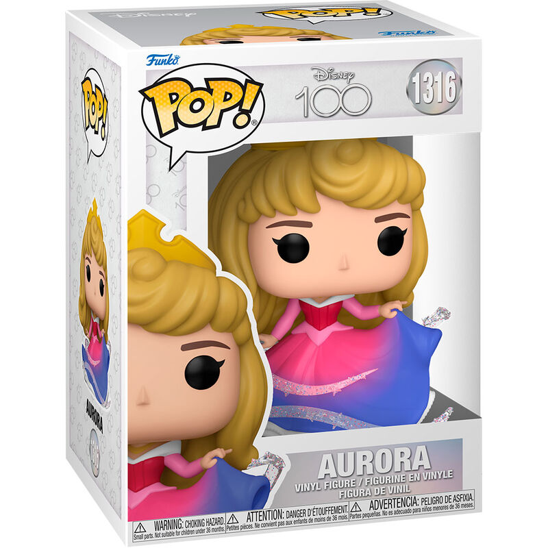 Funko POP figura Disney 100 Aniversario Aurora_1