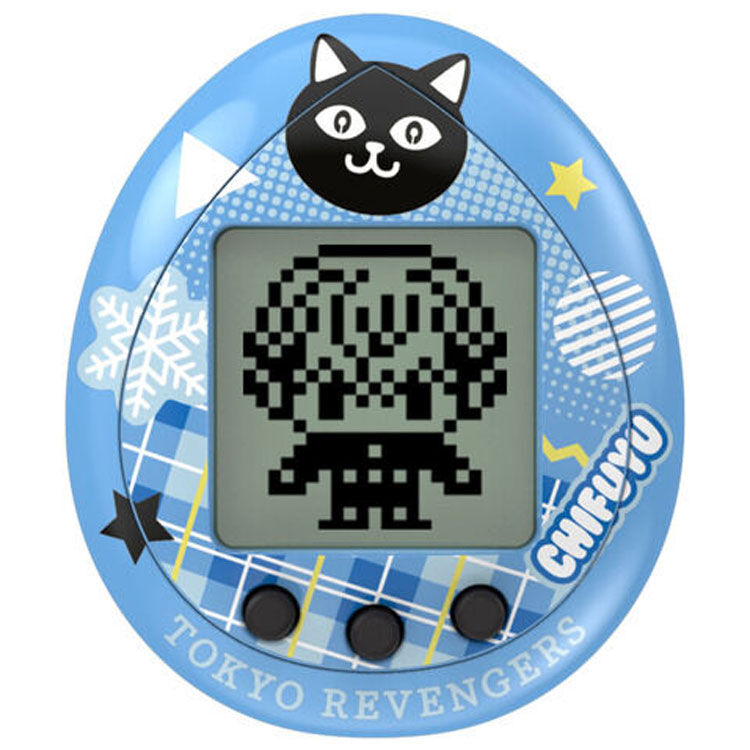 Figura soporte Chifuyu + Tamagotchi Hugmy Tokyo Revengers_1
