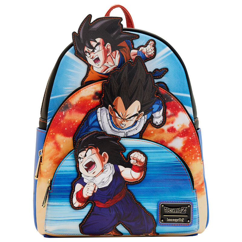 Mochila Trio Dragon Ball Z Loungefly 31cm_1